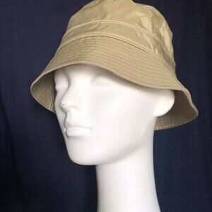 New Hat Attack Beige Bucket Hat